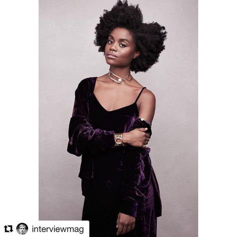 930 Likes, 39 Comments - Denée Benton (@deneebenton) on Instagram: “#Repost @interviewmag Thank you @interviewmag for including me in your #facesof2017 feature. Link…” Denee Benton, Sixteen Aesthetic, Lady Lady, African American Wigs, Curly Lace Front Wigs, Portfolio Inspiration, Fashion Portfolio, African Hairstyles, Portrait Inspiration