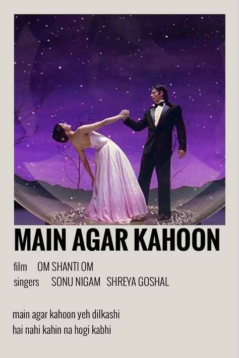 Main Agar Kahoon, Lata Mangeshkar Songs, Bollywood Wallpaper, Vintage Bollywood Aesthetic, Bollywood Theme, Bollywood Quotes, Om Shanti, Bollywood Pictures, Bollywood Posters