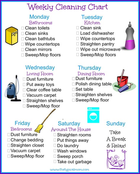 House cleaning schedule printable you can use to keep you organized and break chores up daily so it's not so overwhelming! Home Cleaning Schedule Printable, Daily Cleaning Schedule, House Schedule, Cleaning Chart, Printable Schedule, Cleaning Schedule Printable, Clean House Schedule, Cleaning Schedules, Weekly Cleaning Schedule