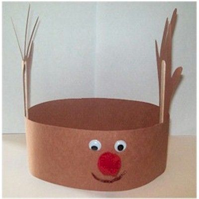 Be Rudolph the Red Nosed Reindeer with  this Easy Handprint Reindeer Hat.  Make antlers from your handprints, add the red nose and you can guide Santa's sl Childcare Crafts, Reindeer Handprint, Christmas Arts, Reindeer Hat, Kid Christmas, December Crafts, Easy Holidays Crafts, Christmas Kindergarten, Reindeer Headband