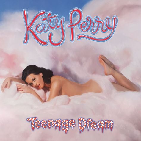 Katy Perry Teenage Dream Cover Katy Perry Cd, Teenage Dream Katy Perry, Katy Perry Albums, Baby One More Time, Iconic Album Covers, Justin Timberlake, Teenage Dream, Record Store, Katy Perry