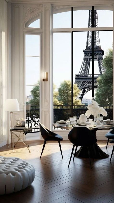 Paris Style Apartment, Paris Apartment Aesthetic, Parisian Apartment Aesthetic, Parisian Style Interior, Paris Apartment Interiors, Parisian Interior Design, Parisian Home Decor, Parisian Interior, French Apartment