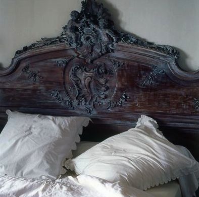 . French Country Headboard, Country Headboard, White Linens, Dreamy Bedrooms, French Country Style, French Decor, Holiday Inspiration, Beautiful Bedrooms, My New Room