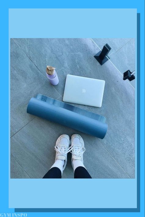 Light blue gym aesthetic Blue Gym Aesthetic, Cleaning Aesthetic, Blue Health, Vision Board Party, Yoga Aesthetic, Vision Board Images, Bodybuilding Workout Plan, Gym Aesthetic, Vision Board Pictures