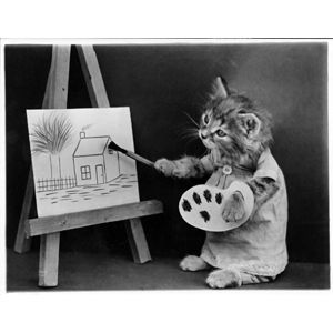 Harry Whittier Frees, Cat Coloring Page, Cute Paintings, Cat Photography, Cat People, Cat Costumes, African Animals, Cats And Dogs, Cat Painting