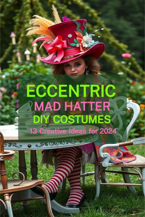 Mad Hatter costume female DIY Dormouse Alice In Wonderland Costume Diy, Mad Hatter Costume Female Diy Easy, Mad Hatter Tea Party Ideas Costumes, Mad Hatter Tea Party Outfit, Mad Hatter Costume Female Diy, Diy Mad Hatter Costume, Mad Hatter Diy, Mad Hatter Costume Ideas, Dormouse Alice In Wonderland