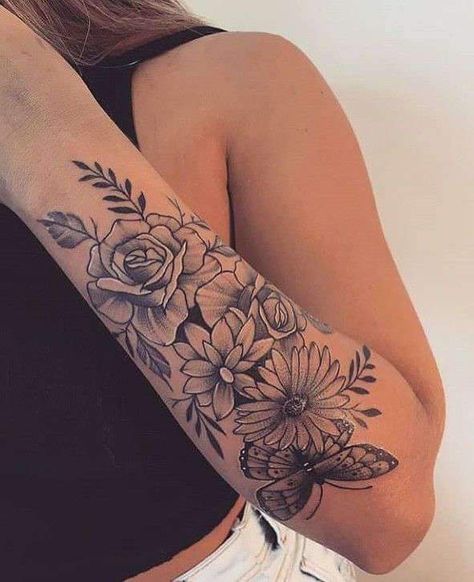 Butterflies Tattoo Ideas, Tattoo Ideas Butterflies, Females Tattoos, Tattoos Ideas Female, Flower Butterfly Tattoo, Tattoo Ideas Travel, Kids Tattoo Ideas, Inspirational Tattoo Ideas, Baby Tattoo Ideas