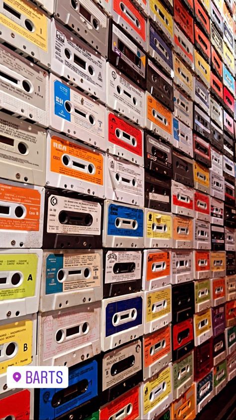 Senior Banquet, Vintage Concept, Tape Wall, Vintage Cassette, Studio Decor, Prom Party, Cassette Tapes, Tech Gadgets, Mood Board