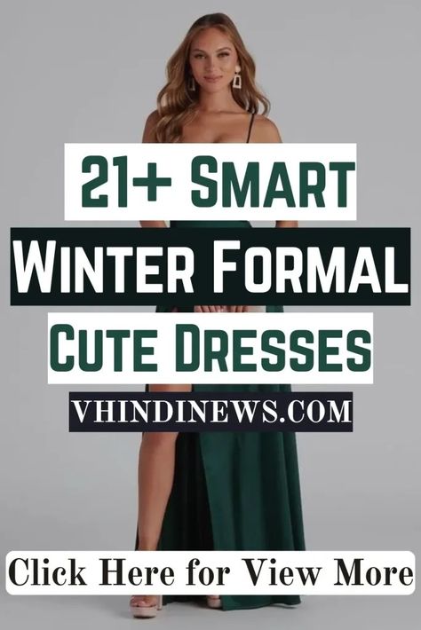 What to Wear for a Winter Formal: 21 Business Casual Dresses for Women 57 Women Business Casual Winter, Winter Dress Outfit Formal, Semi Formal Outfits For Women Parties, Formal Outfits For Women Parties, Business Casual Dresses For Women, Winter Dress Ideas, Casual Winter Dress, Semi Formal Outfits For Women, Winter Outfit For Women