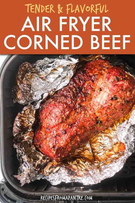 Air Fryer Recipes Beef, Cooking Corned Beef, Corn Beef, Beef Brisket Recipes, Corned Beef Brisket, Corned Beef Recipes, Tasty Meat, Air Fry Recipes, Brisket Recipes