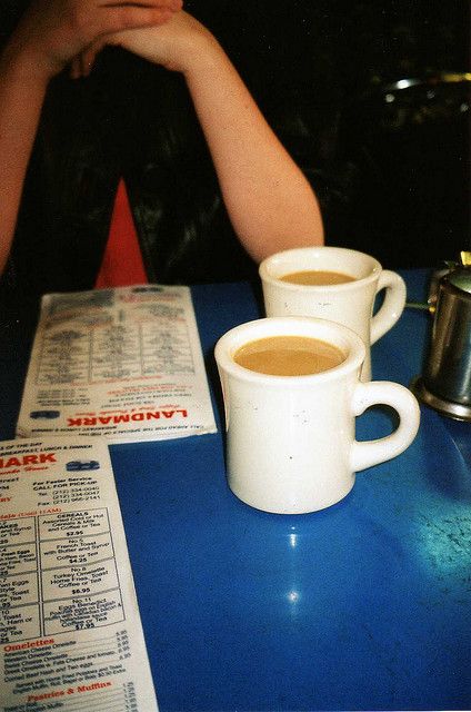 Having a full breakfast at an old diner with solid china coffee cups.. Old Diner, Breakfast Diner, Diner Aesthetic, Small Gifts For Women, Breakfast Photography, Breakfast Aesthetic, Full Breakfast, Camping Coffee, Coffee Photography