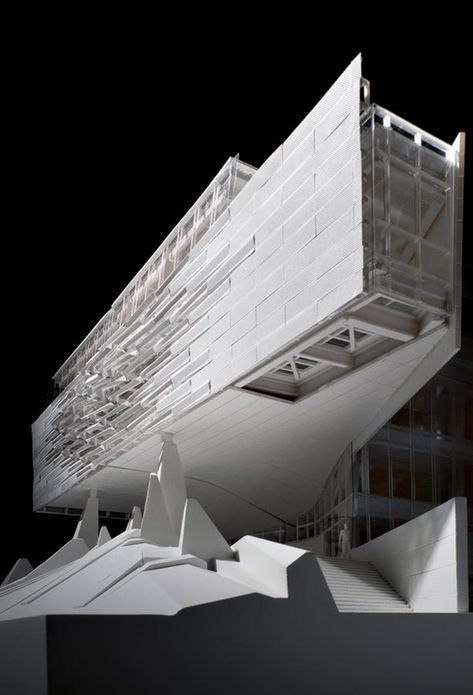 Morphosis Architecture, Morphosis Architects, Melinda Gates, Architectural Scale, Deconstructivism, Architectural Model, Arch Model, Famous Architects, Zaha Hadid