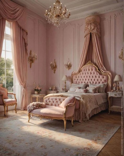 If you love the Bridgerton aesthetic, here are 17 must-see bedroom decor ideas inspired by the Brigderton colors and the Regency core trend. Ideas for: Bridgerton wallpaper, bridgerton season 3, regency core, regency core bedrooms, regencycore, grown woman bedroom ideas, moody vintage bedroom, moody romantic bedroom, girly pink bedroom, awesome bedrooms, fairy lights bedroom ideas, aesthetic bedroom ideas cozy, vintage modern bedroom, aesthetic bedroom inspo, regency era bedroom ideas. Bridgerton Bedroom, Sofa Designs For Living Room, Vintage Modern Bedroom, Bridgerton Birthday Party, Bridgerton Wallpaper, Regency Bedroom, Bedroom Girly, Bedroom Moody, Girly Pink Bedroom