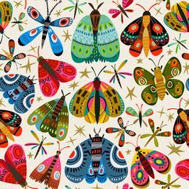 Insect Nursery, Grandkids Bedroom, Moth Artwork, Colorful Moths, Decorative Painting Patterns, Love Butterflies, Wool Mats, Apartment Walls, Bug Art