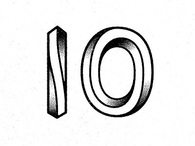 10-days 10 Number Design Fonts, 10 Logo, Number Art, Logo Number, Number Design, Beautiful Typography, Typography Letters, Logo Mark, Art Tutorials Drawing