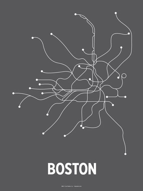 Boston Map, City Grid, Transit Map, Map Posters, Metro Map, Study Apps, Minimalist Posters, Texture Inspiration, Design Research