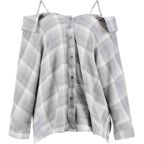 Boohoo Emily Check Open Shoulder Shirt | Boohoo ($18) ❤ liked on Polyvore featuring tops, shirts, jersey crop top, jersey shirt, off the shoulder tops, polka dot crop top and flat top Polyvore Tops, Long Sleeve Jersey Shirt, Kimono Sleeve Top, Cold Shoulder Tops, Bralet Tops, Cold Shoulder Shirt, Open Shirt, Shoulder Tops, Checkered Shirt