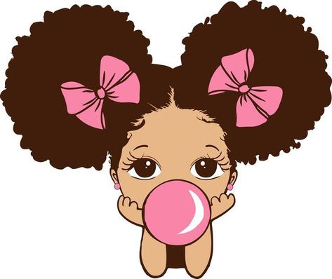 Princess Svg, Butterfly Art Painting, Afro Puff, Canvas Painting Designs, Afro Girl, Digi Stamp, Black Cartoon, Magic Art, Baby Art