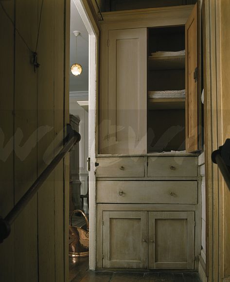 Dilapidated cupboard on landing of Victorian townhouse before renovation Victorian Townhouse, Hallway, China Cabinet, Cupboard, Armoire, Furniture, Home Decor, Design