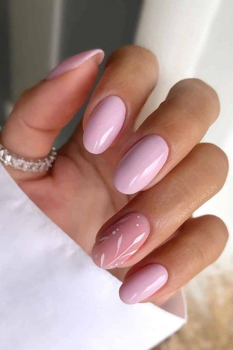 Pink Nails Glazed, Nail Ideas Pink French Tip, Pink Nails Floral, Nails Milky Pink, Barbie Nails Pink, Pink Nails Barbie, Fuschia Nails, Barbiecore Nails, Dreamy Nail