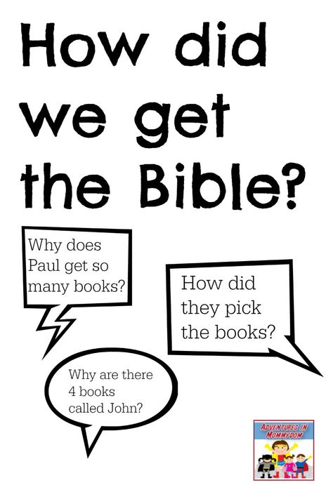 Who Wrote The Bible, Bible Lesson For Kids, Bible Learning, Youth Lessons, Kids Church Lessons, Sunday School Curriculum, Kids Bible, Bible Ideas, Bible Study For Kids