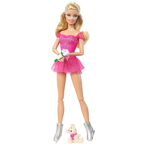 I can be... an ice skater! #Barbie Skater Barbie, Barbie I Can Be, Barbie Store, Barbie Playsets, Barbie Vibes, Barbie Room, Ice Skater, Barbie Kitchen, Barbie Gowns