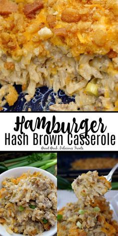 Hamburger Hash Brown Casserole, Hamburger Hash, Hashbrown Casserole Easy, Brown Cheese, Recipes Using Ground Beef, Hashbrown Casserole Recipe, Dinner Casserole Recipes, Yummy Casserole Recipes, Ground Beef Casserole Recipes