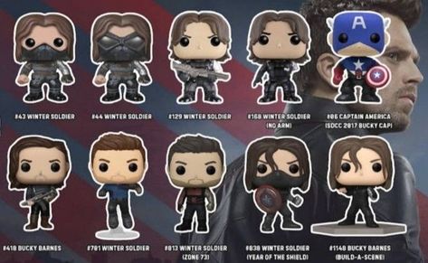 ✅CLICK THE LINK!⬆️ The best Funko Pop! Marvel figurines on Pinterest. #funkopop #marvel . #Bucky_Funko_Pop #Bucky_Barnes_Funko_Pop #Winter_Soldier_Merch #Marvel_Bucky Bucky Funko Pop, Bucky Barnes Funko Pop, Winter Soldier Merch, Marvel Panels, Marvel Bucky, Winter Soldier Wallpaper, Disney Funko Pop, Star Wars Funko Pop, Marvel Funko Pop