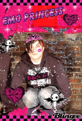 Emo Romance, 2000s Emo Banner, 2000 Emo Aesthetic, Emo Princess Wallpaper, Blingee Emo Banner, Amor Emo, Emo Myspace Gifs, Emo Gif, Princesa Emo