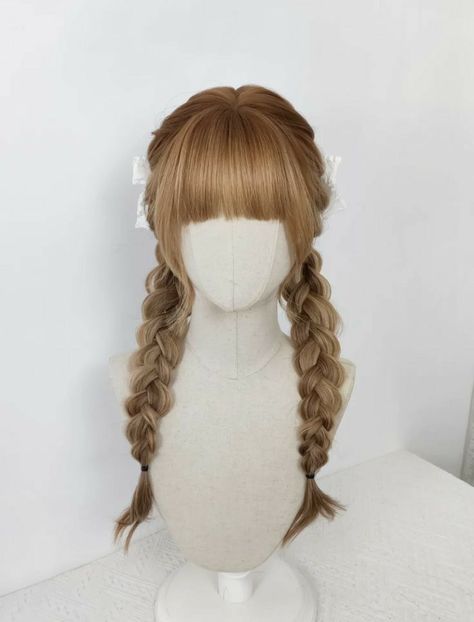 Kawai Hairstyle, Gyaru Hairstyles, Hair Inspiration Long, Kpop Hair, Cosplay Hair, Kawaii Hairstyles, Get Money, Hair Up Styles, Hairdo For Long Hair