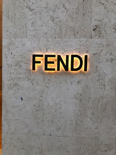 Ingredients List, Fendi Logo, Fendi, Typography, Neon Signs, Neon, Signs