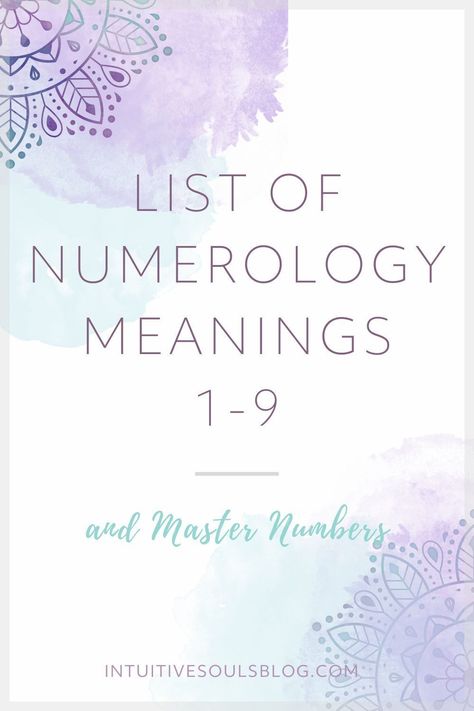 Numerology can look confusing, but it doesn't have to be. Join us as we break down the different aspects of numerology, from Life Path numbers to Soul urge numbers, and reveal how to calculate and interpret the parts of your birth chart. Includes meanings for the numbers 1-9 and Master Numbers 11 and 22. Birth Number Meaning, Numerology For Beginners, Birth Number Numerology, Numbers And Meanings, Number 1 Meaning, Numerology Numbers Meanings, 11 Numerology, Numerology Number 11, Numerology Number 7