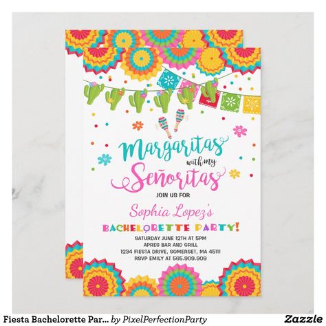 Mexican Bachelorette Party, Mexican Bachelorette, Bridal Shower Fiesta, Couples Engagement Party, Fiesta Bachelorette Party, Bachelorette Party Invite, Beach Bridal Shower Invitations, Tea Bridal Shower Invitations, Fiesta Bridal Shower Invitations