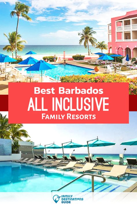 Want ideas for a family vacation to Barbados? We’re FamilyDestinationsGuide, and we’re here to help: Discover Barbados’s best all-inclusive resorts for families - so you get memories that last a lifetime! #barbados #barbadosvacation #familyvacation #allinclusive All Inclusive Resorts For Families, Things To Do In Barbados, Barbados Resorts, Sand Landscape, Barbados Beaches, Barbados Vacation, Best All Inclusive Resorts, Virgin Island, Family Friendly Resorts