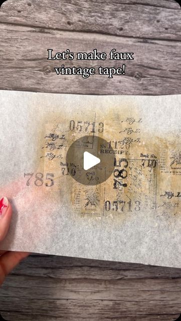 Aging Paper Diy, Stamp Collage Art, Vintage Tags Ideas Handmade, Vintage Diy Crafts, Ephemera Diy, Stamp Collage, Scrapbook Stamping, Diy Crafts Vintage, Handmade Journals Diy