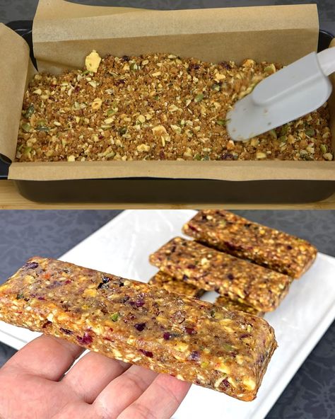 Nutty Cranberry Energy Bars, Low Carb Energy Bars, Diy Nutrigrain Bars, Healthy Nut Bars, Cranberry Energy Balls, Plant Based Bars, Energy Bar, Homemade Flatbread Recipes, Vegan Energy Bars