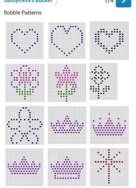 Popcorn Stitch Crochet, Bobble Stitch Crochet, Bobble Crochet, Granny Square Crochet Patterns Free, Baby Crochet Patterns Free, Modern Crochet Patterns, Crochet Blocks, Haken Baby, Bobble Stitch