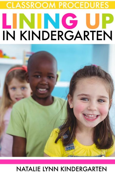 How To Get Kindergarteners To Listen, Kindergarten Procedures, Transitional Kindergarten Classroom, Line Up Songs, Line Up Chants, Natalie Lynn, Transition Activities, Classroom Routines And Procedures, Pre Primary