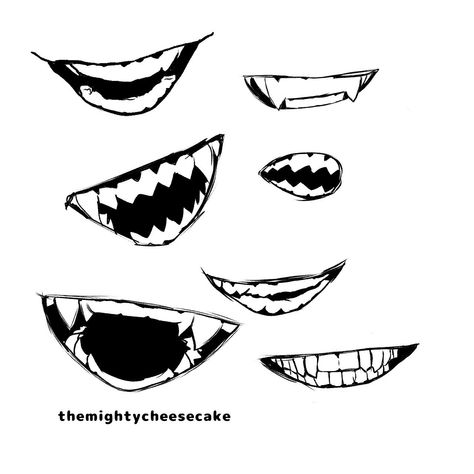 one of these are based on my teeth can you tell which one lmaoapp is ibispaintpens used are soft mapping pen (bleedsoft turnip pen (bleedsoft dip pen (bleedand a self customised pen i wont reveali love practicing anatomy and drawing sharp teeth for some reason Cool Teeth Drawings, Sharp Teeth Mouth Reference, Anime Fangs Teeth Drawing, Anime Sharp Teeth Reference, Fang Tutorial Drawing, Teeth Fangs Drawing, Teeth With Fangs Drawing, Sharp Teeth Drawing Tutorial, Anime Fang Mouth Reference