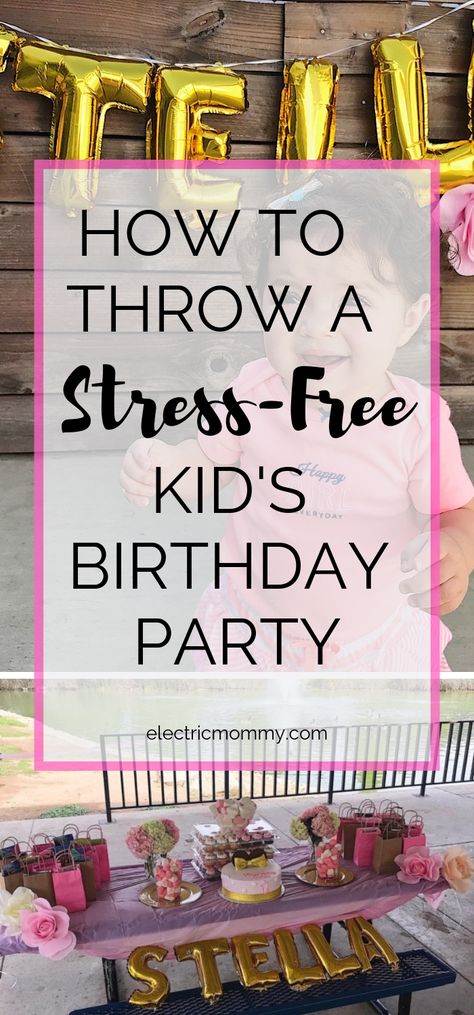 Birthday Party Planning Checklist, Toddler Birthday Party Themes, Kids Birthday Party Activities, Birthday Party Menu, Indoor Birthday Parties, Birthday Party Checklist, Small Birthday Parties, Kids Birthday Party Food, Kids Party Planning