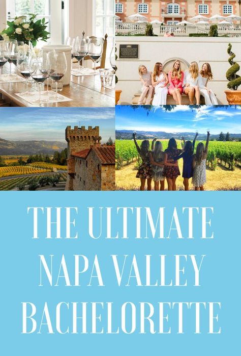 The Ultimate Napa & Sonoma Bachelorette Party Guide - JetsetChristina Napa Valley Bridal Shower Theme, Bachelorette Party Napa Valley, Wine Tasting Bachelorette Party Ideas, Napa Valley Bachelorette Weekend, Sonoma Bachelorette Party, Napa Bachelorette Party Ideas, Napa Valley Bachelorette Party, Napa Valley Bachelorette, Napa Bachelorette