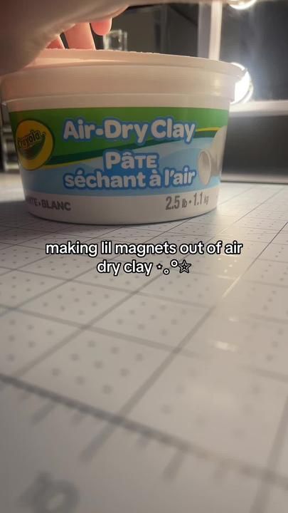 #airdryclay #crayola #crayolaairdryclay #claymagnets | air dry clay | TikTok Crayola Air Dry Clay Projects, Clay Tiktok, Air Dry Clay Magnets, Crayola Air Dry Clay, Clay Magnets, Air Dry Clay Projects, Dry Clay, Air Dry Clay, Clay Projects