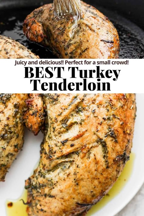 Turkey Tenderloin Tips Recipes, Air Fry Turkey Tenderloin, Turkey Breast Tenderloin Recipes Oven, Roast Turkey Tenderloin, Turkey Tender Loin Recipes, Airfryer Turkey Tenderloin, Turkey Lion Recipes, Recipes For Turkey Tenderloin, Sauce For Turkey Tenderloin