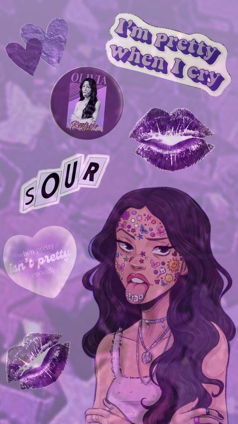 I LOVE OLIVIA RODRIGO #purple #olivarodrigo #lockscreen #love #wallapaper Music Olivia Rodrigo, Preppy Wallpaper Iphone, Love Olivia Rodrigo, Olivia Rodrigo Purple, Olivia Song, Olivia Lyrics, Iphone Wallpaper Music, Olivia + Core + Aesthetic, Wallpaper Music