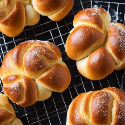 Ultimate Guide to Soft & Fluffy Milk Brioche Rolls: Tips, Tricks & Recipe – Nine Recipes Milk Brioche Rolls, Brioche Bread Recipes, Home Made Rolls, Milk Brioche, 30 Minute Dinner Rolls, Soft Bread Recipe, Fluffy Rolls, Soft Rolls, Easy Monkey Bread