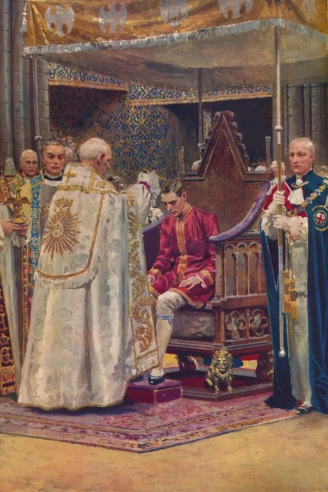 The Sign Of The Cross, Coronation Robes, King George Vi, Sign Of The Cross, British Royal Families, The Coronation, George Vi, British Royalty, King George