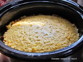 ~Pioneer Woman at Heart ~: Crock Pot Corn Pudding ~ Homemade "Jiffy" Corn Muffin Mix Crock Pot Corn Pudding, Pudding Homemade, Corn Pudding Casserole, Corn Pudding Recipe, Sweet Corn Pudding, Crock Pot Corn, Corn Muffin, Homestead Kitchen, Jiffy Corn Muffin Mix