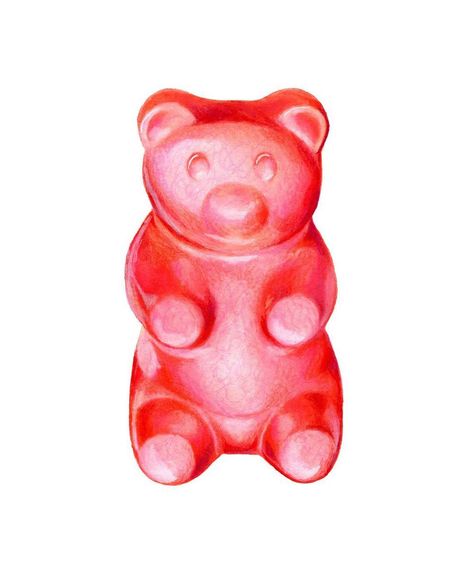 Most Popular Gummy Bear 🐻 on Instagram: “Let’s Break The Record For The Most Liked Gummy Bear.  #likethegummybear #worldrecord #likethispost #recordbreaker” Prismacolor Art, Reference Photos For Artists, Bear Drawing, Object Drawing, Gummy Bear, Bear Art, Food Drawing, Realistic Art, Color Pencil Art