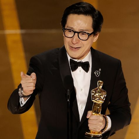 All the universes can now call Ke Huy Quan an Oscar winner. While accepting his Academy Award for Best Supporting Actor, the Everything Everywhere All At Once star once again delivered a heartfelt... Oscar Speech, 2023 Oscars, Actor Award, Brendan Gleeson, Ryan Coogler, Everything Everywhere All At Once, Quiet Girl, David Byrne, Film Editing