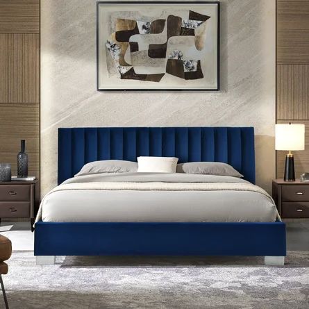 Velvet Platform Bed, Queen Platform Bed Frame, Wood Platform Bed Frame, Headboard With Lights, Solid Wood Platform Bed, Queen Platform Bed, Queen Mattress Size, Wood Platform Bed, Upholstered Bed Frame